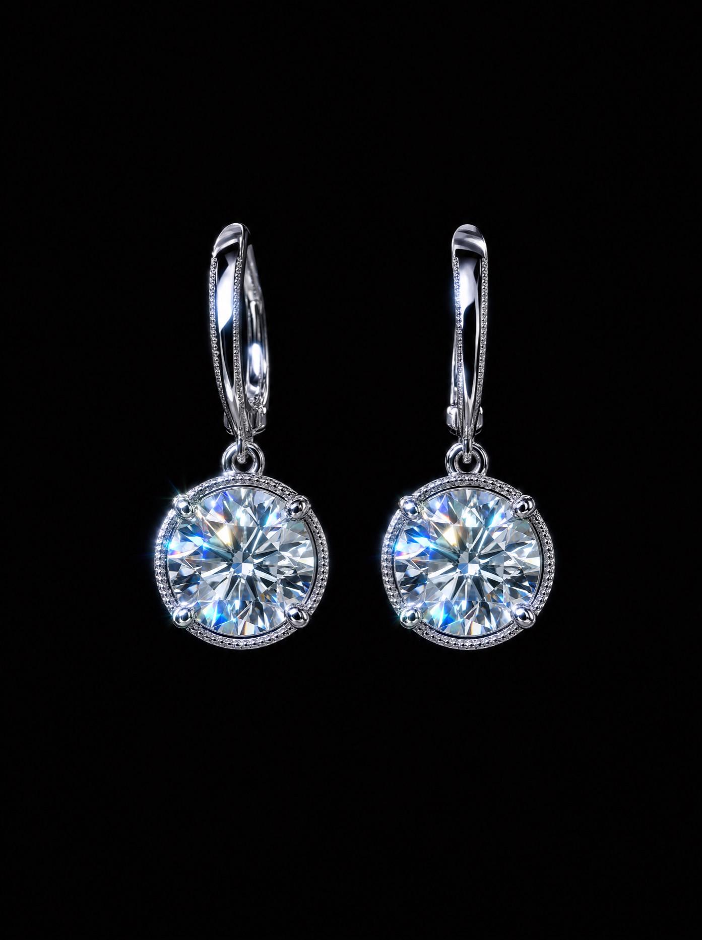 The Drops — 2 × 0.90ct round brilliant